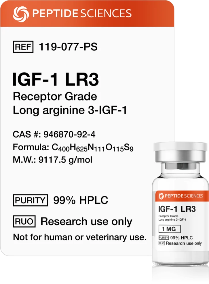 IGF-1 LR3 (Receptor Grade) 1mg